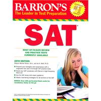 BARRONS SAT 25TH BOOK