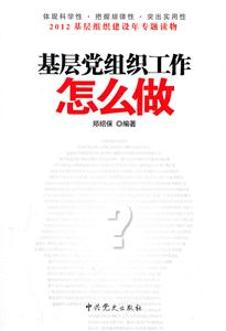 基层党组织工作怎么做