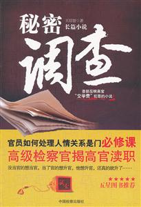 秘密调查:长篇小说