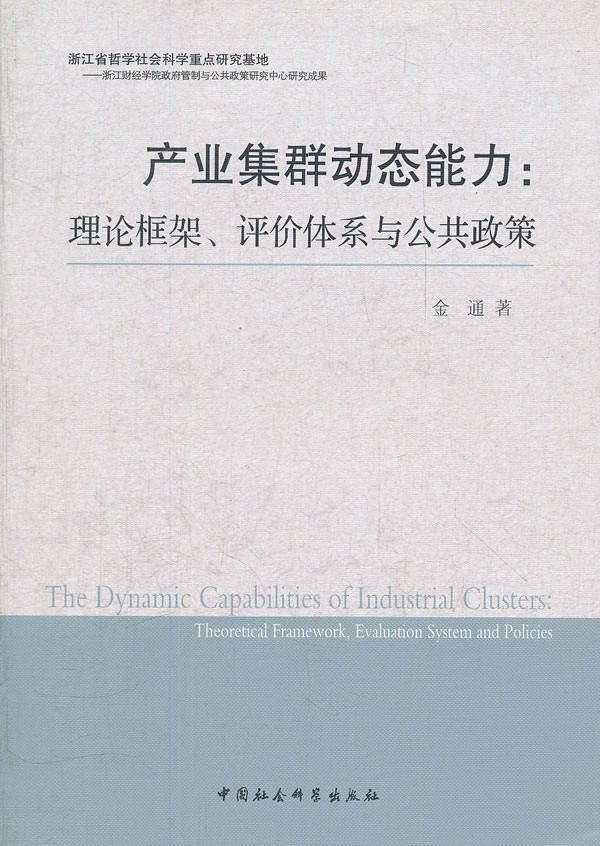 产业集群动态能力-理论框架.评价体系与公共政策