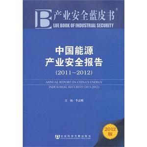 011-2012-中国能源产业安全报告-产业安全蓝皮书-2012版"