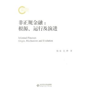 非正规金融:origin, mechanism and evolution