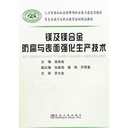 镁及镁合金防腐与表面强化生产技术