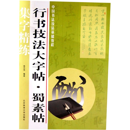 行书技法大字帖.蜀素帖