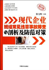 现代企业班组常见违章事故排查与剖析及防范对策