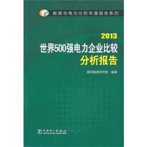 013-世界500强电力企业比较分析报告"