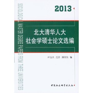 2013-北大清华人大社会学硕士论文选编