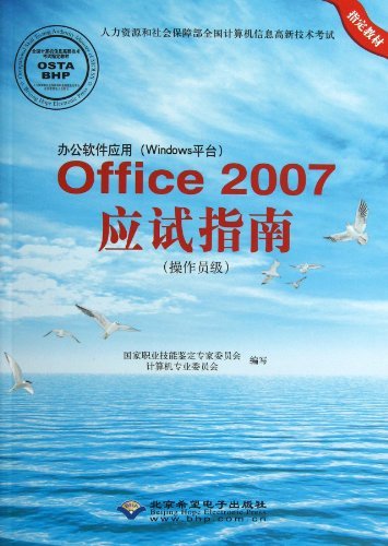 办公软件应用(Windows平台)Office 2007应试指南-(操作员级)-(配1张CD)
