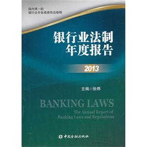 013-银行业法制年度报告"