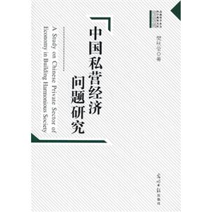 中国私营经济问题研究