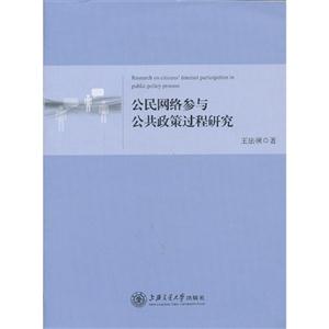 公民网络参与公共政策过程研究