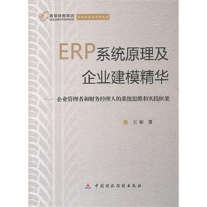 ERP系统原理及企业建模精华-企业管理者和财务经理人的系统思维和实践框架