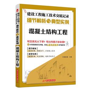 混凝土结构工程-建设工程施工技术交底记录细节解析与典型实例