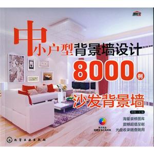 沙发背景墙-中小户型背景墙设计8000例-(含1CD)