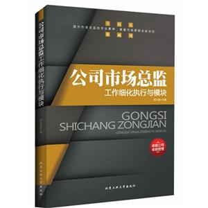 公司市场总监工作细化执行与模块