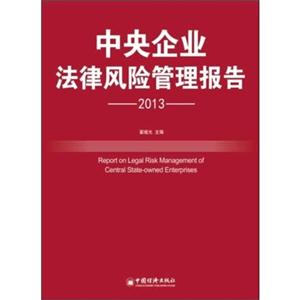 013-中央企业法律风险管理报告"