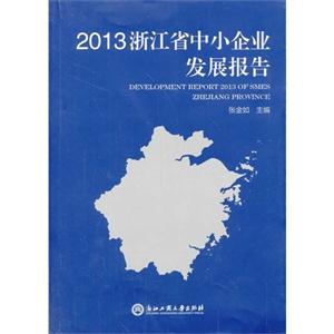 浙江省中小企业发展报告:2013