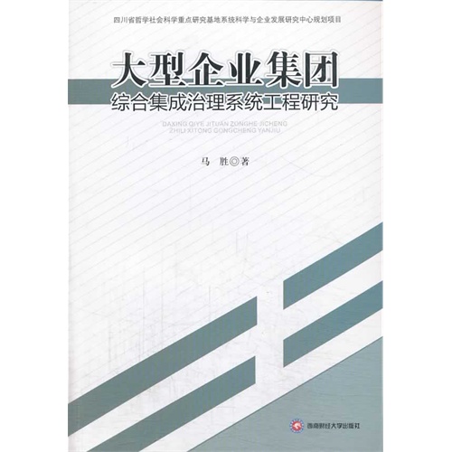 大型企业集团综合集成治理系统工程研究