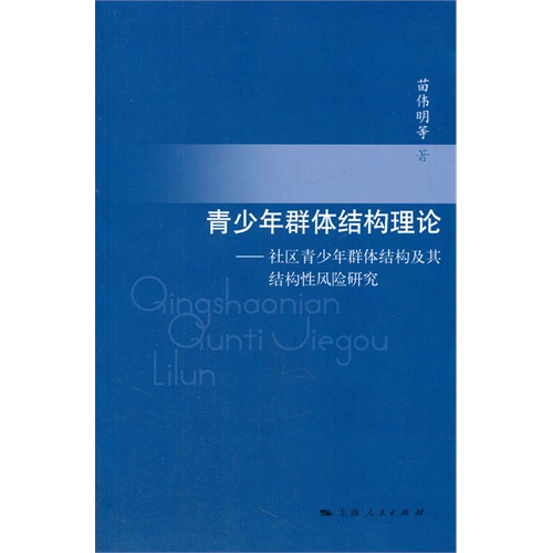 青少年群体结构理论-社区青少年群体结构及其结构性风险研究