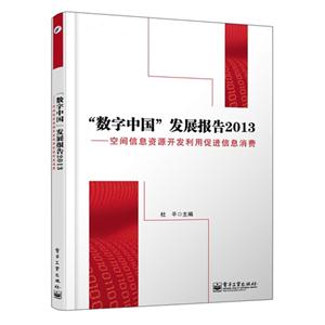 数字中国发展报告2013-空间信息资源开发利用促进信息消费