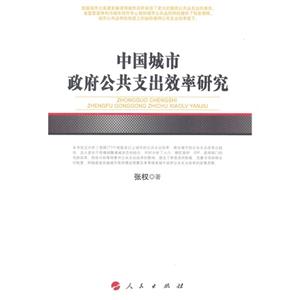 中国城市政府公共支出效率研究