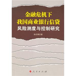 金融危机下我国商业银行信贷风险测度与控制研究