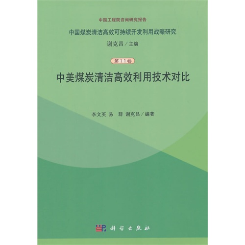 中美煤炭清洁高效利用技术对比-中国煤炭清洁高效可持续开发利用战略研究-第11卷