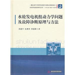 水轮发电机组动力学问题及故障诊断原理及方法