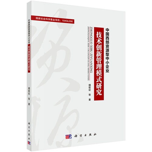 中国西部资源型中小企业技术创新新管理模式研究