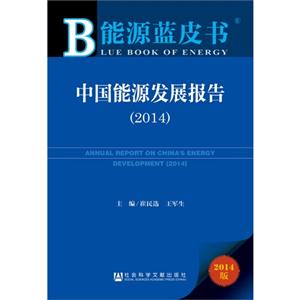 014-中国能源发展报告-能源蓝皮书-2014版-内赠阅读卡"