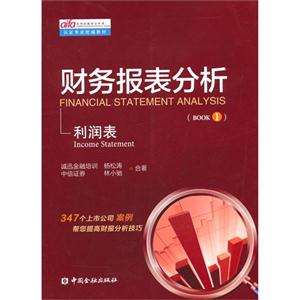 利润表-财务报表分析-(BOOK 1)