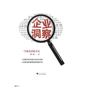 企业洞察-一个研究者的手记