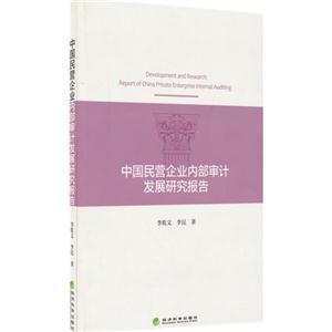 中国民营企业内部审计发展研究报告