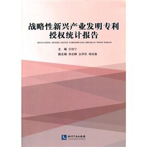 战略性新兴产业发明专利授权统计报告