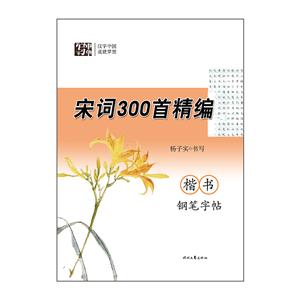 宋词300首精编-楷书钢笔字帖