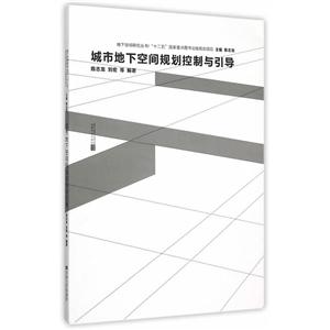 城市地下空间规划控制与引导