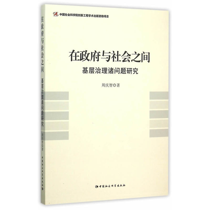 在政府与社会之间-基层治理诸问题研究