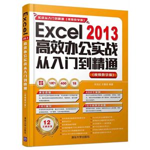 Excel 2013高效办公实战从入门到精通-实战从入门到精通-(视频教学版)