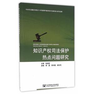 知识产权司法保护热点问题研究