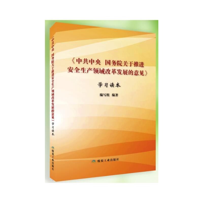 《中共中央.国务院关于推进安全生产领域改革发展的意见》学习读本