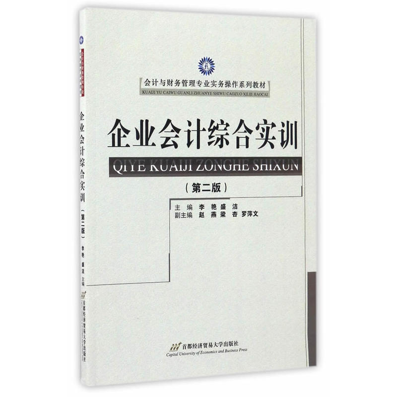 企业会计综合实训-(第二版)