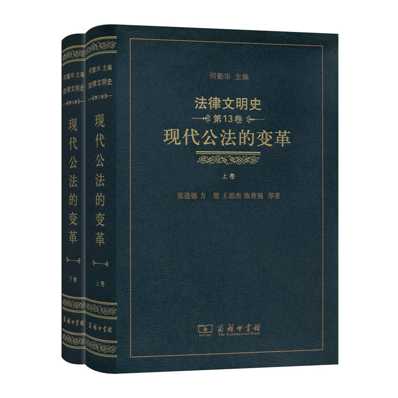 现代公法的变革-法律文明史-(全两册)