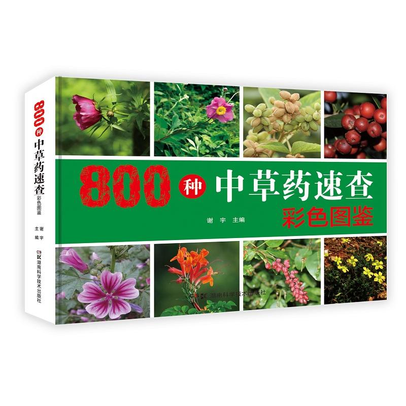 800种中草药速查彩色图鉴