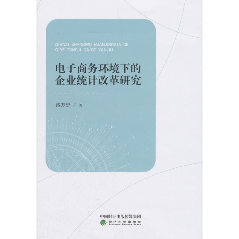 电子商务环境下的企业统计改革研究