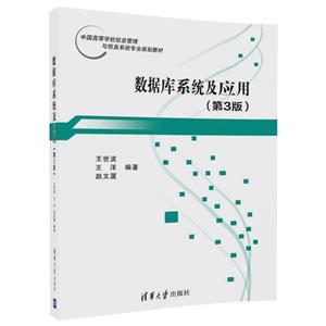 中国高等学校信息管理与信息系统专业规划教材数据库系统及应用(第3版)/王世波