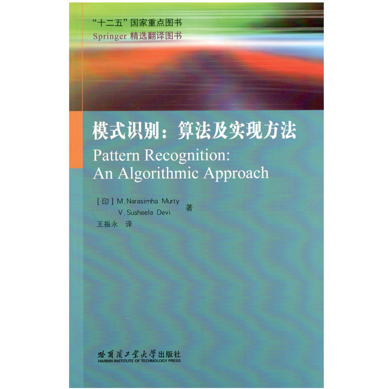 模式识别:算法及实现方法:an algorithmic approach