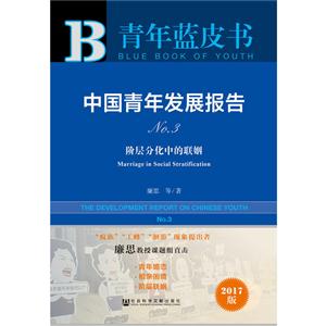 中国青年发展报告-阶层分化中的联烟青年蓝皮书-No.3-2017版