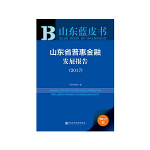 017-山东省普惠金融发展报告-山东蓝皮书-2017版"