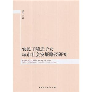 农民工随迁子女城市社会发展路径研究