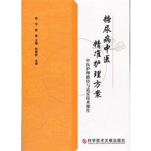 糖尿病中医精准护理方案——中医护理路径与适宜技术操作